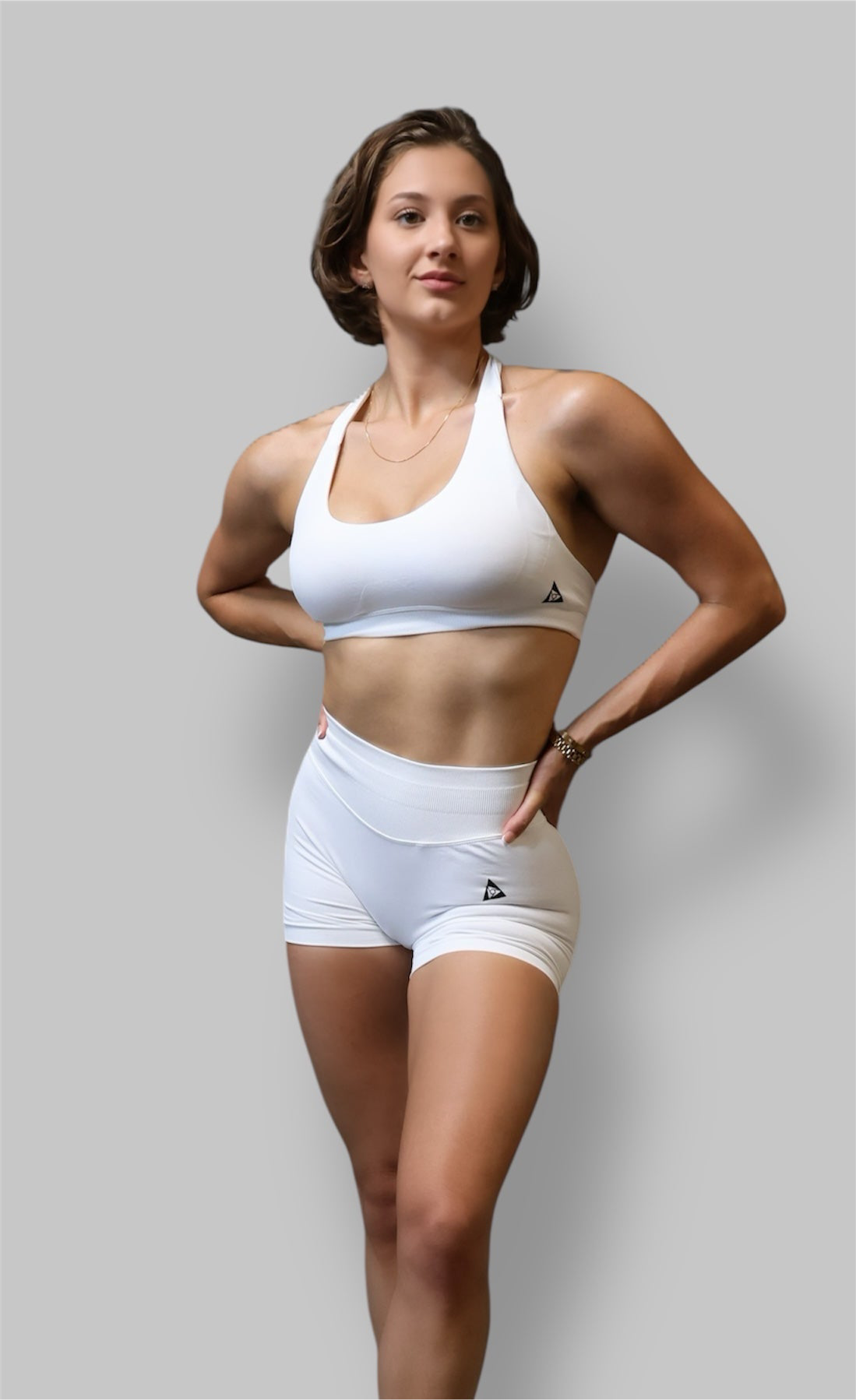 Radiance - Seamless Shorts - White Lightning