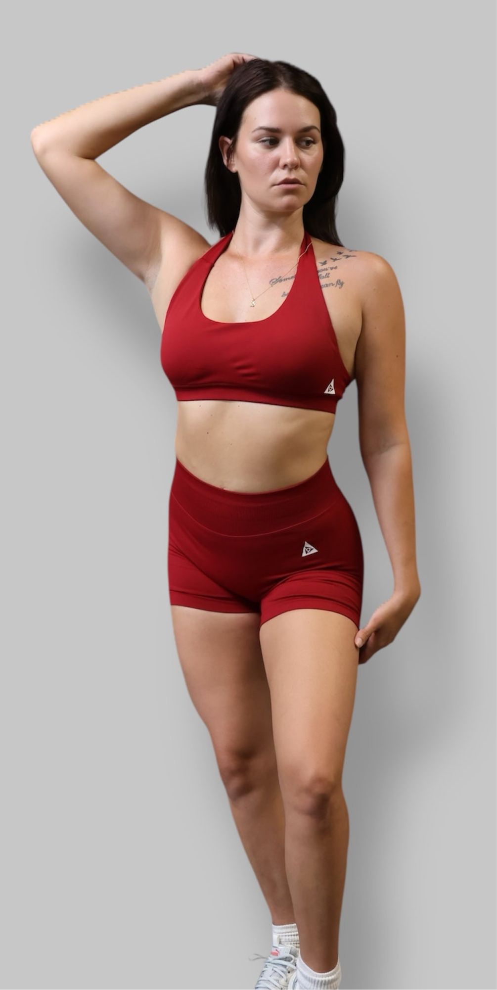 Radiance - Seamless Shorts - Wine Red