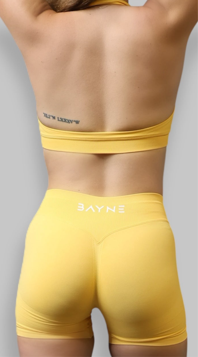 Radiance - Seamless Shorts - Sunset Yellow