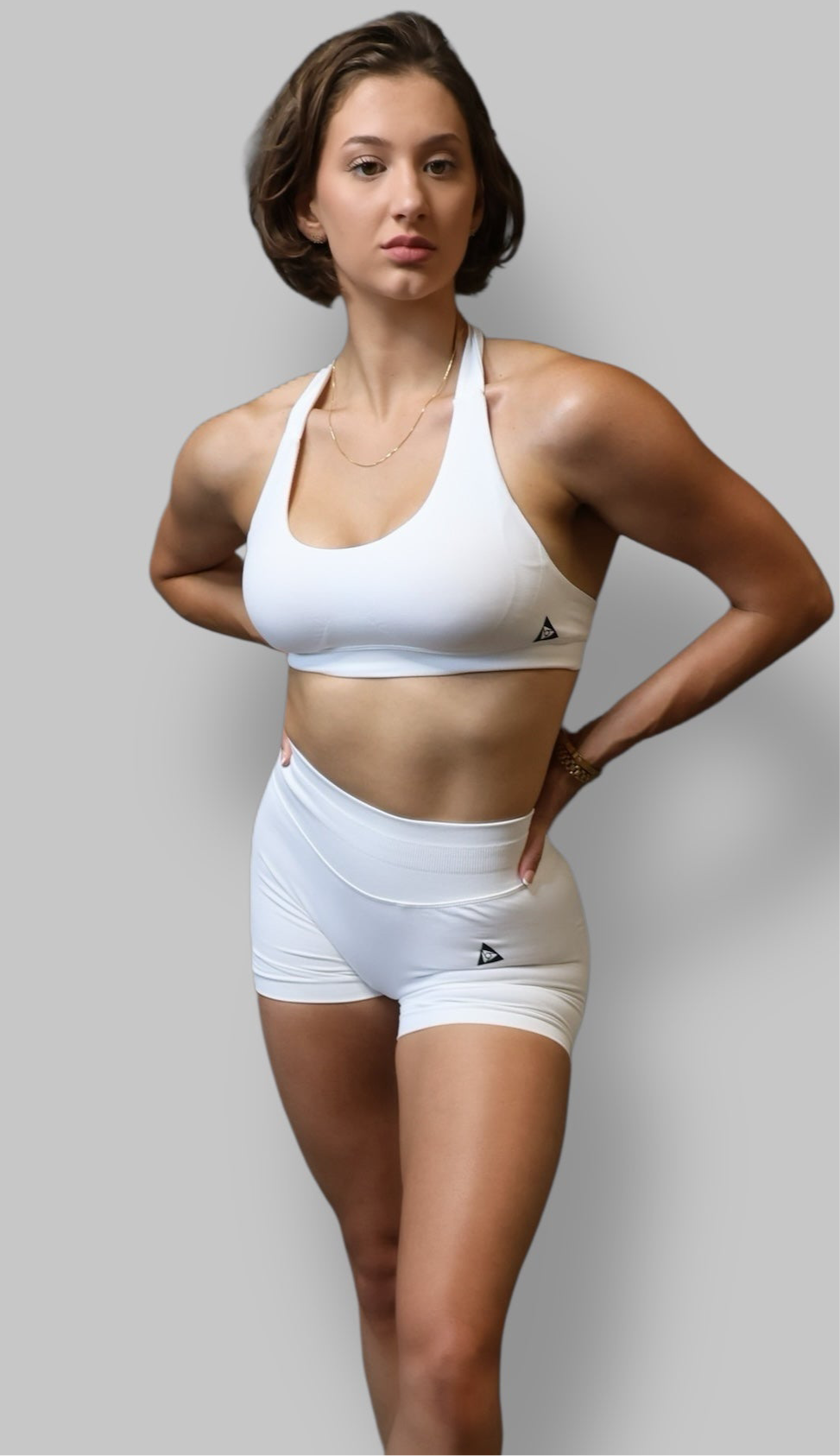 Radiance - Seamless Shorts - White Lightning