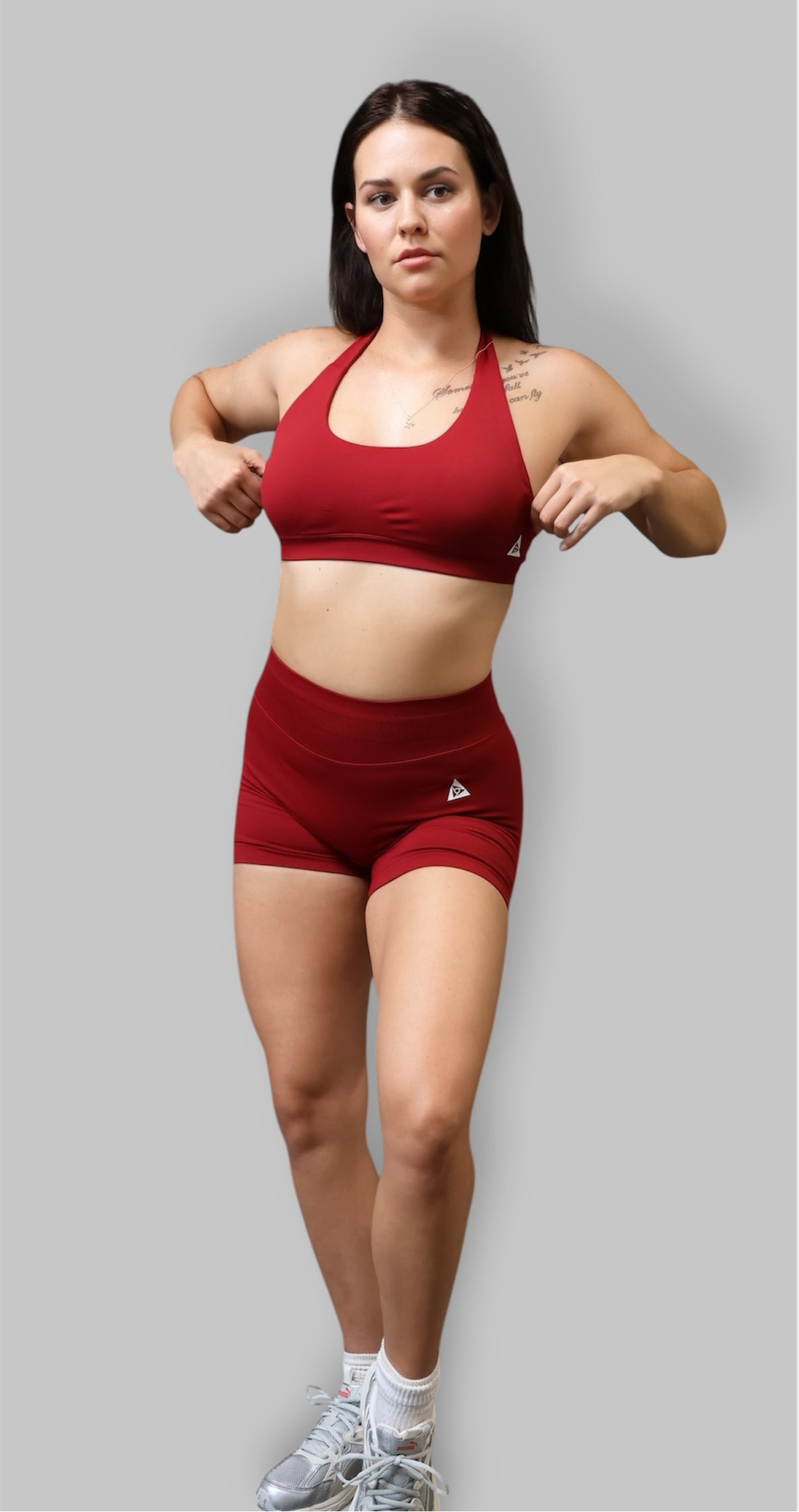 Radiance - Seamless Shorts - Wine Red