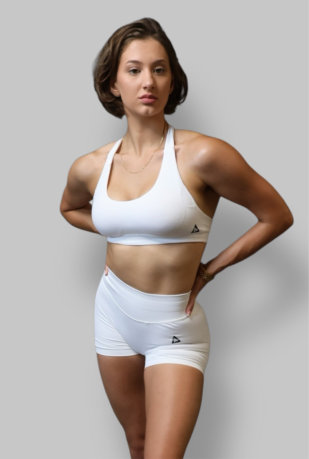 Radiance - Seamless Shorts - White Lightning