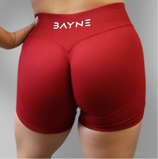 Radiance - Seamless Shorts - Wine Red