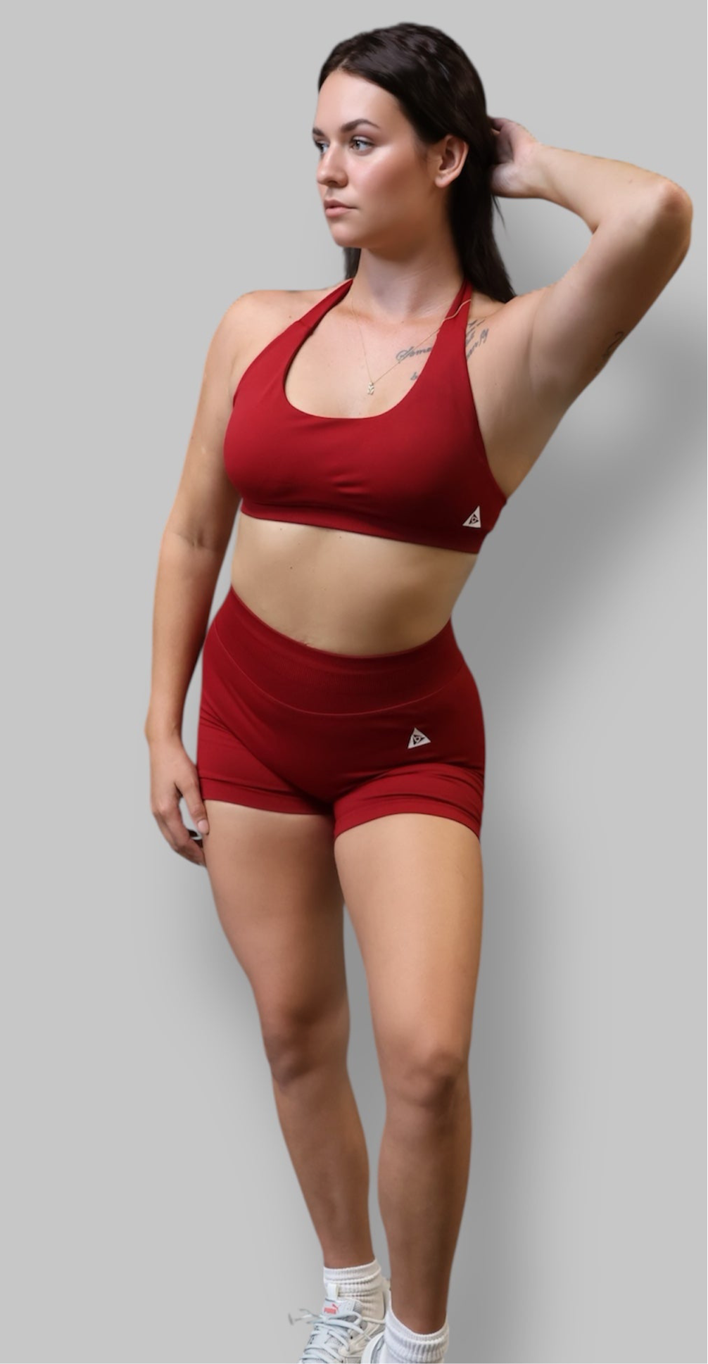 Radiance - Seamless Shorts - Wine Red