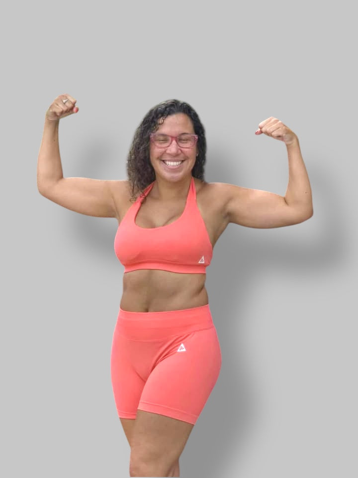 Radiance - Seamless Shorts - Coral Pink