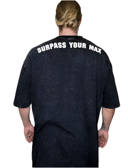 Vintage Oversized SURPASS YOUR MAX Pump Cover