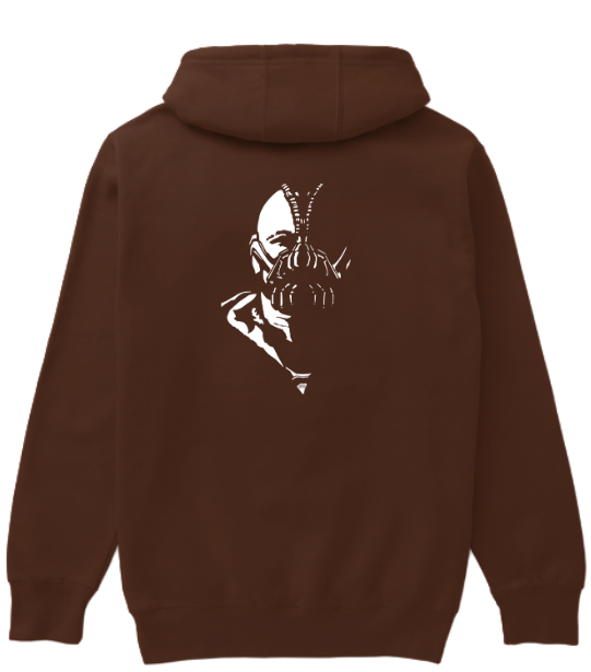Bane Silhouette Hoodie Brown