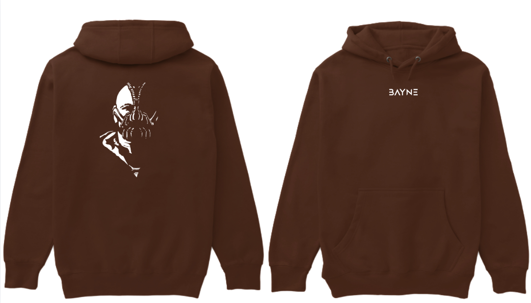 Bane Silhouette Hoodie Brown