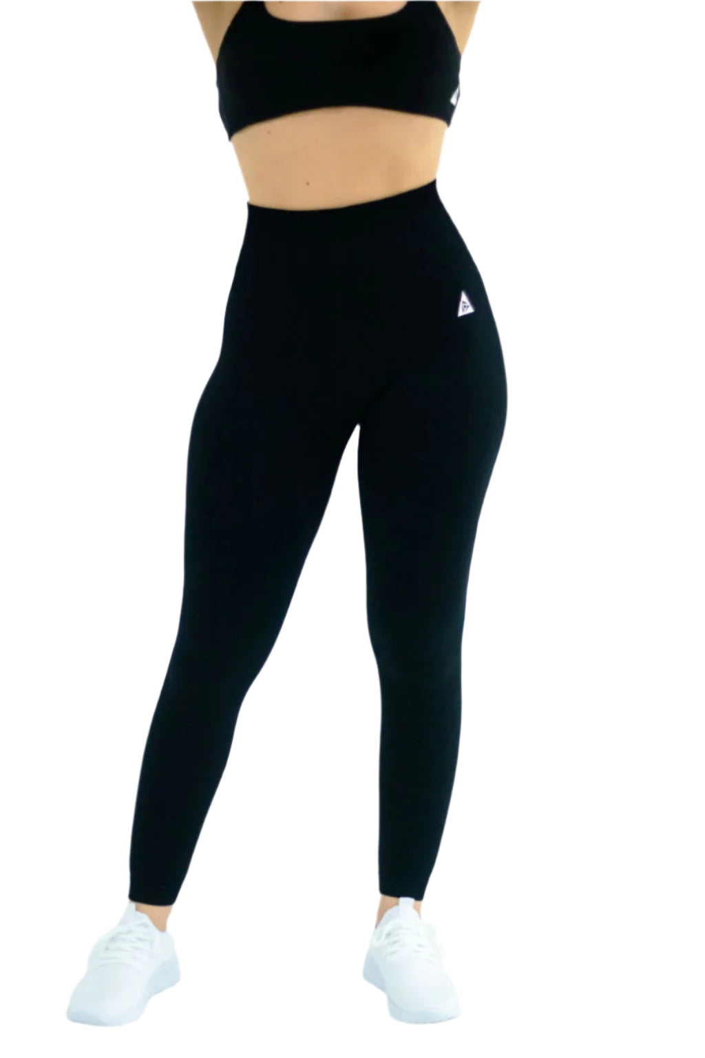 Seamless Scrunch Leggings - Black