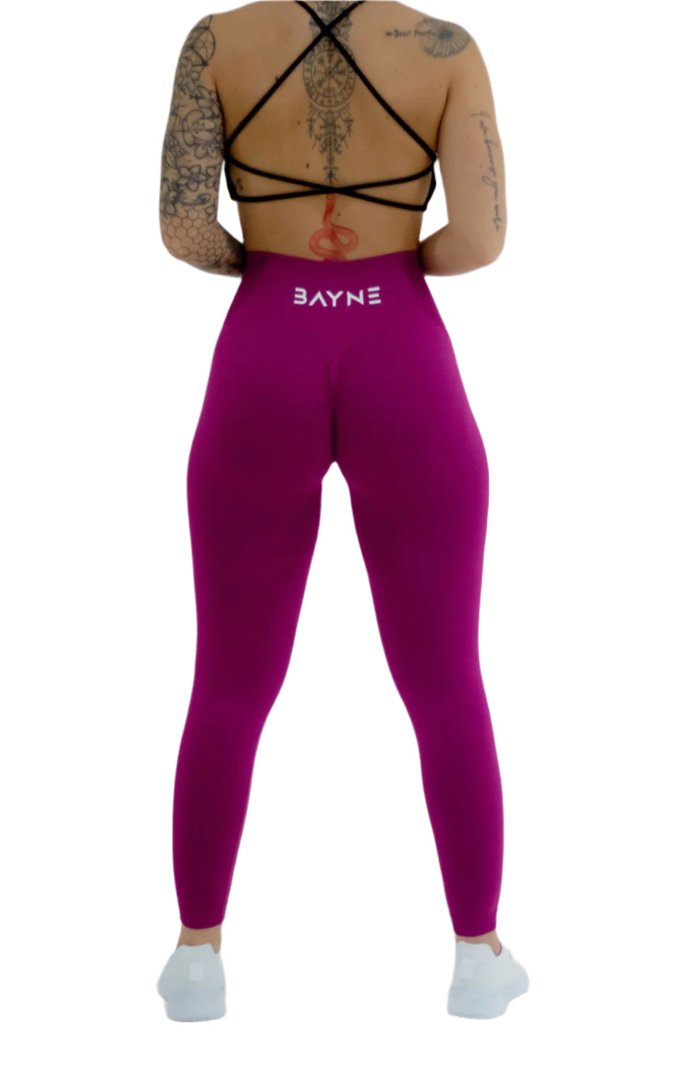 Seamless Scrunch Leggings - Magenta