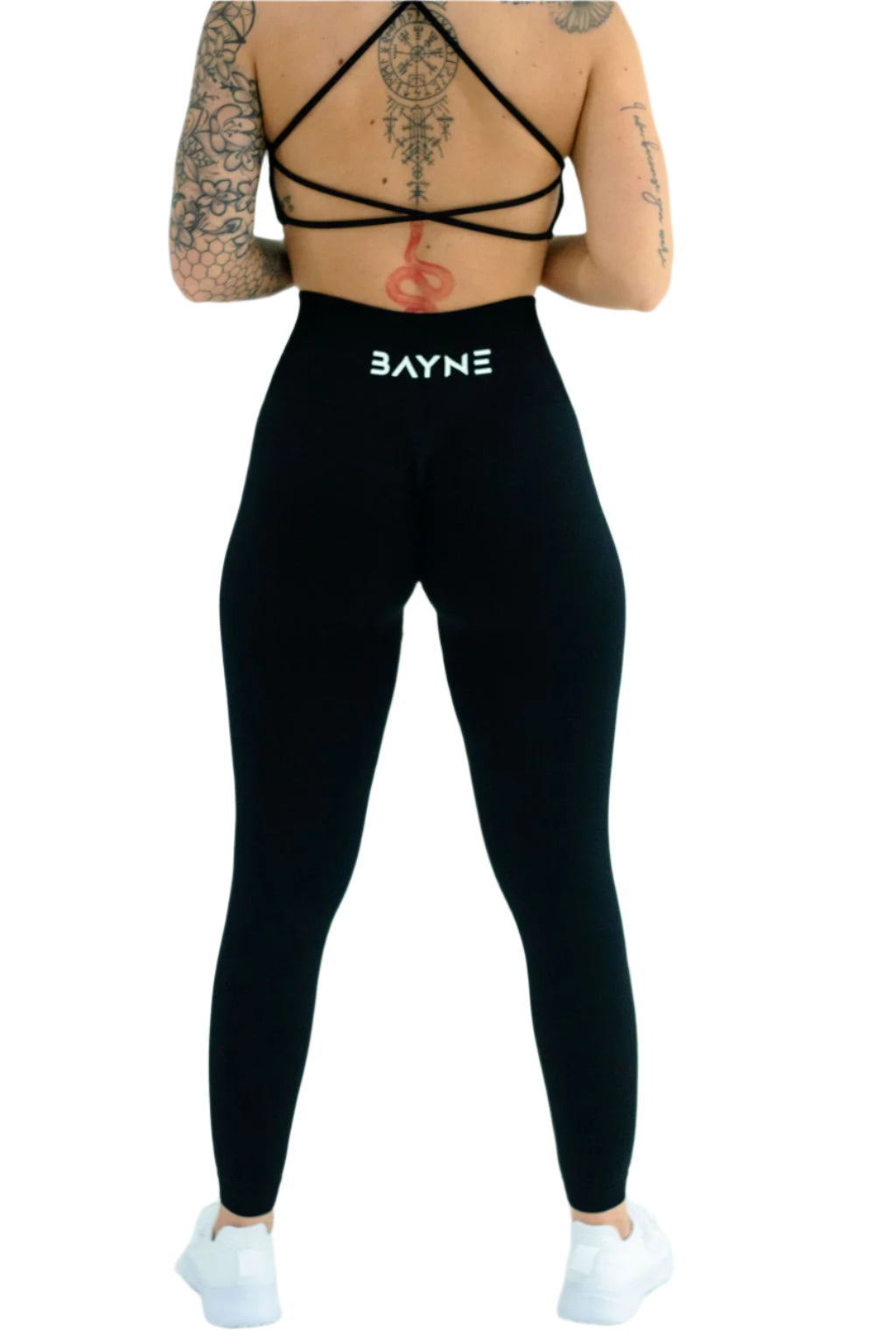 Seamless Scrunch Leggings - Black