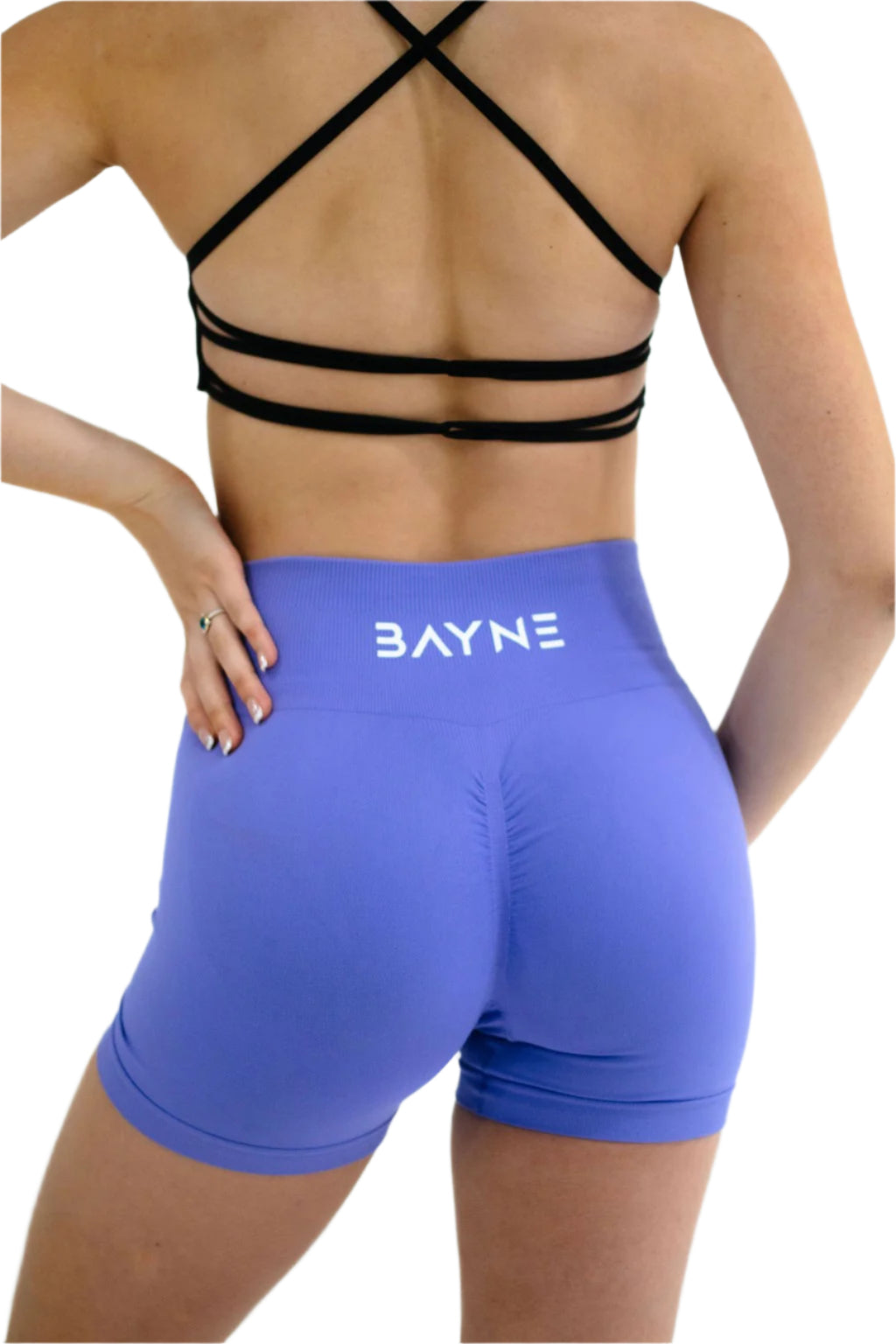 Seamless Scrunch Shorts - Lilac