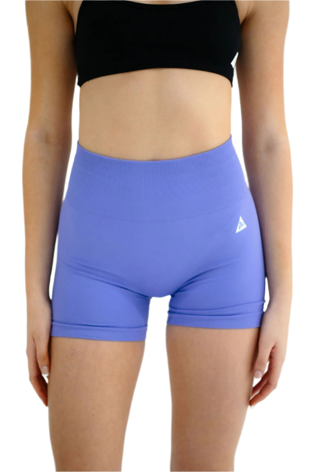 Seamless Scrunch Shorts - Lilac