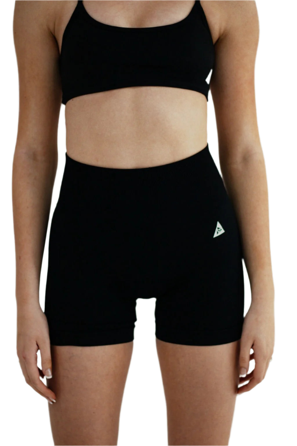 Seamless Scrunch Shorts - Black