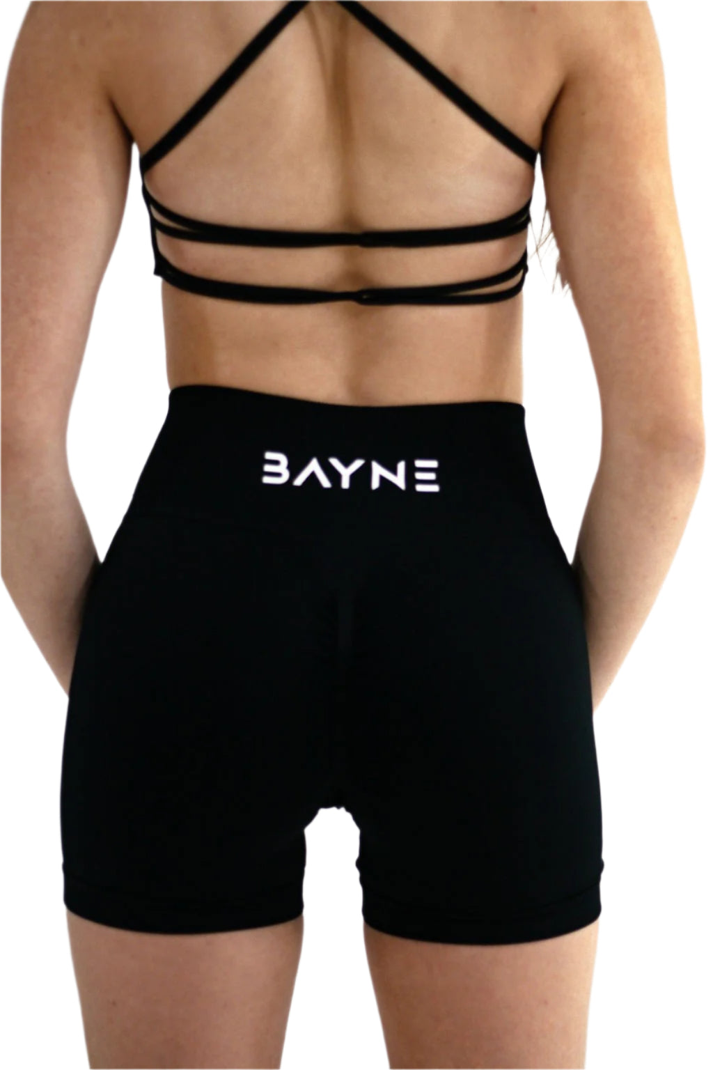 Seamless Scrunch Shorts - Black