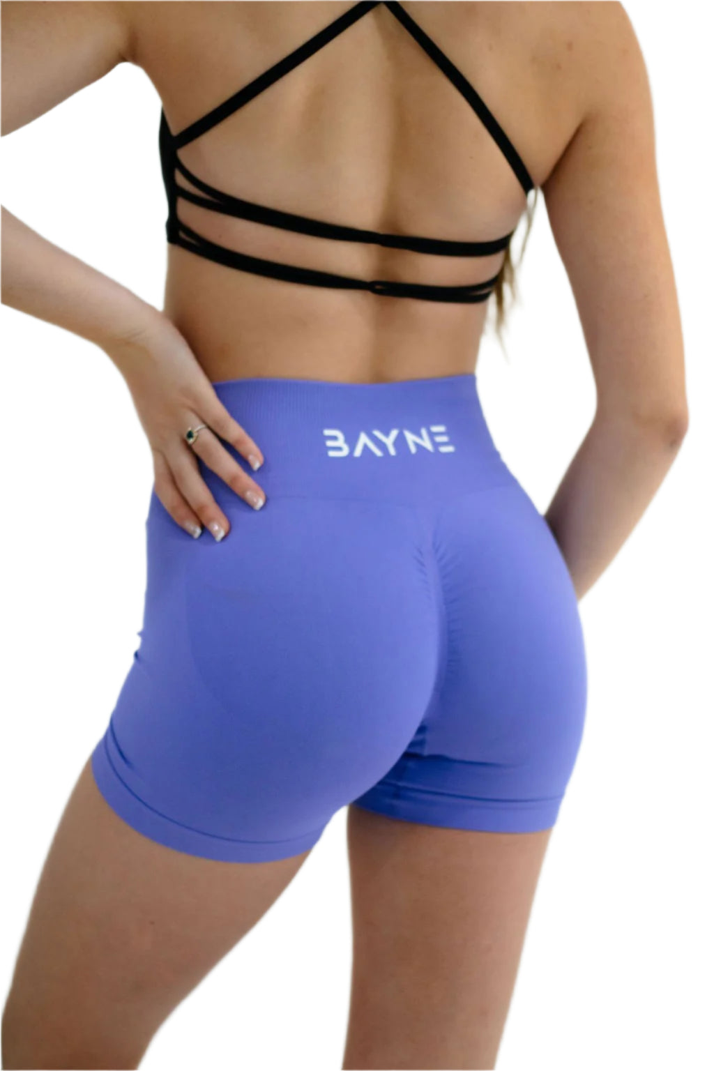 Seamless Scrunch Shorts - Lilac