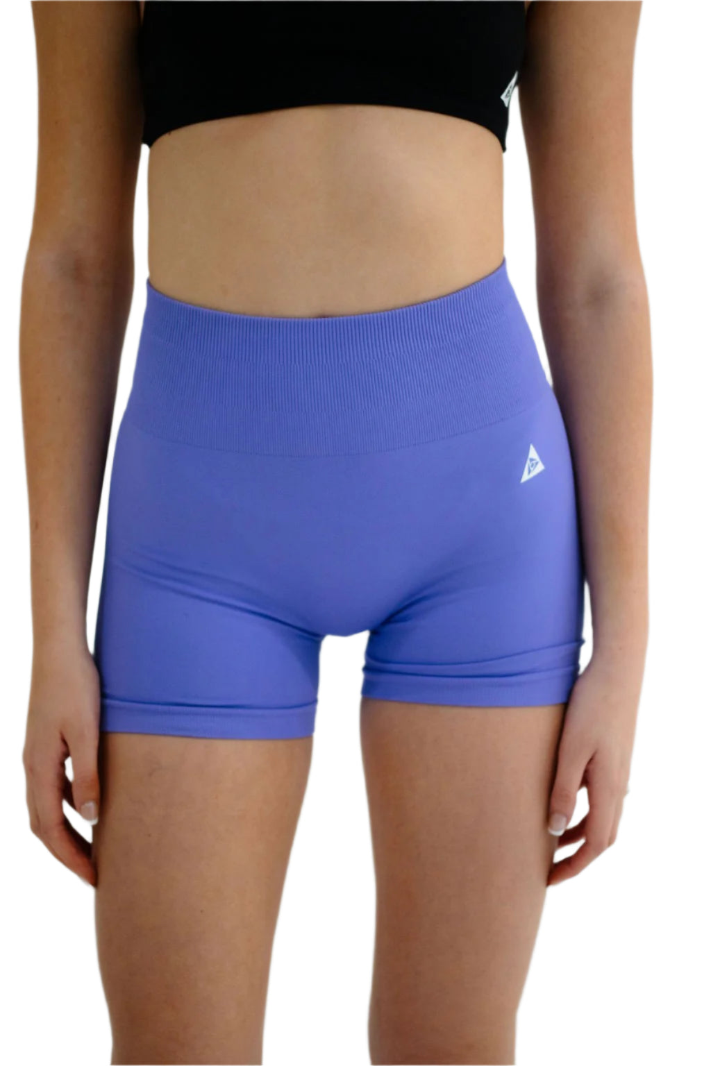 Seamless Scrunch Shorts - Lilac