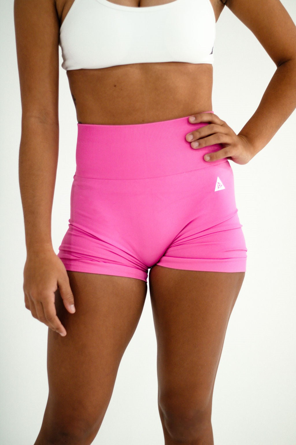 Shops pink workout shorts