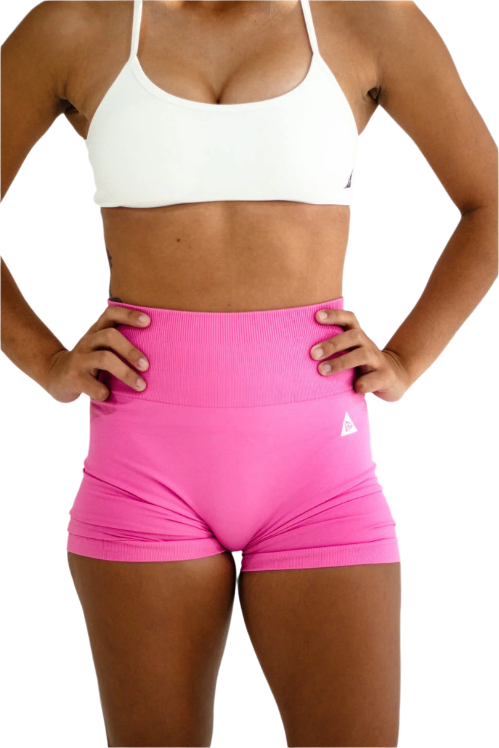 Seamless Scrunch Shorts - Bubble Gum Pink