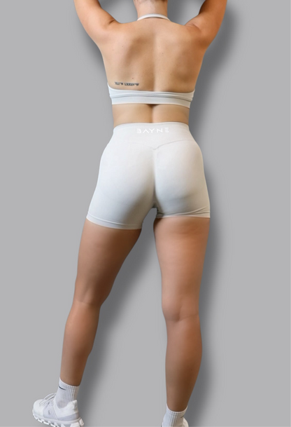 Radiance - Halter Top Sports Bra - Cloud Dust