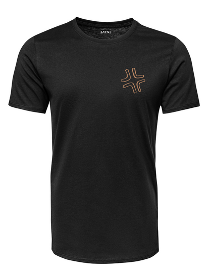 Bayne Anime 'MUSCLE MOMMY' T-Shirt - Black
