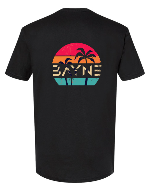 Bayne 2025 Pink T-Shirt - Black