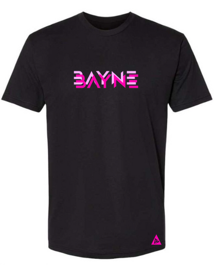 Bayne 2025 Pink T-Shirt - Black