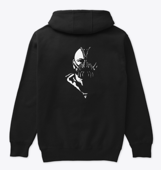 Bane Silhouette Hoodie Black