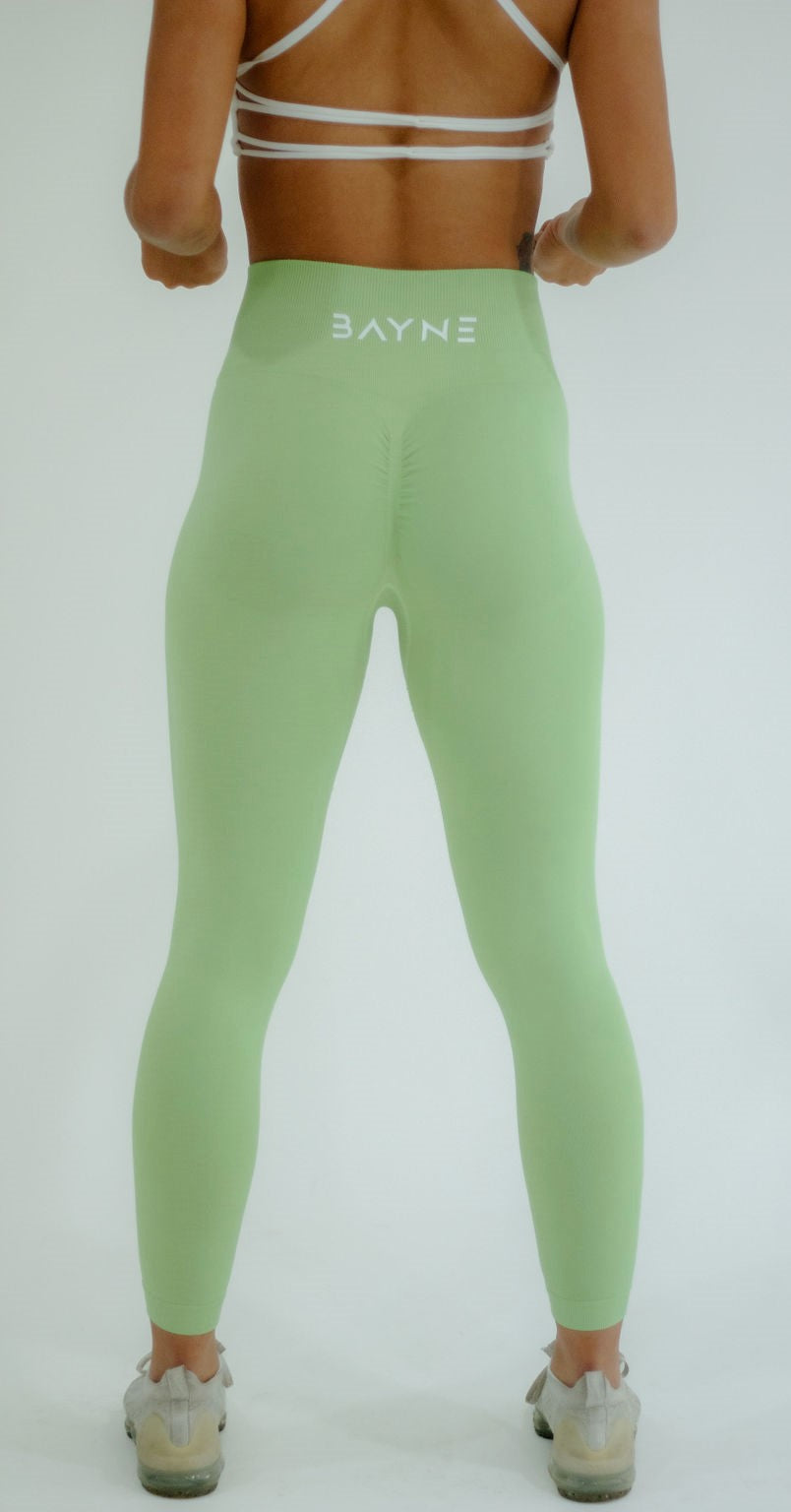 Seamless Scrunch Leggings - Mint