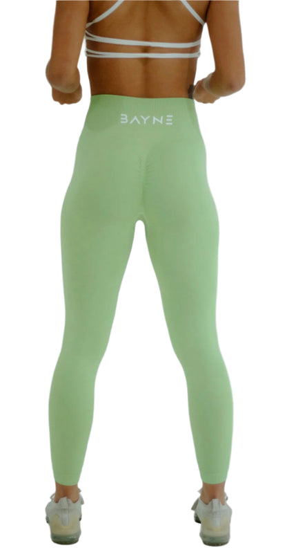 Seamless Scrunch Leggings - Mint